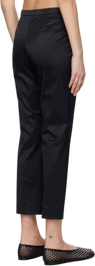 Housut TOTEME TOTEME Cropped Straight Trousers Musta | 252-WRB0248-FB0391, 2