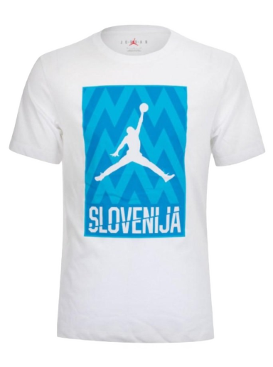 T-paita Jordan SLO TEAM TEE Valkoinen | sv0057-100