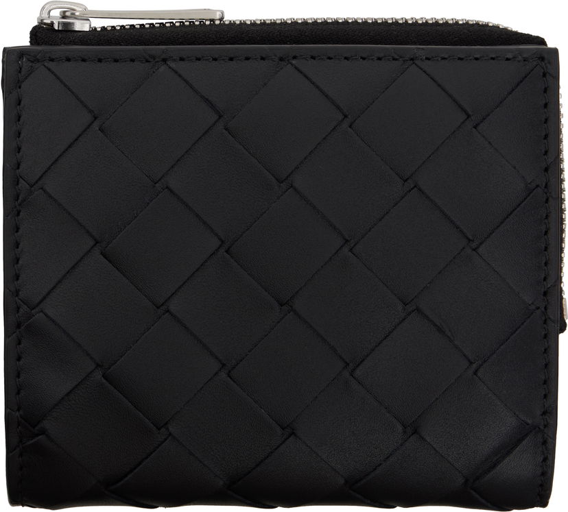 Lompakko Bottega Veneta Bottega Veneta Intrecciato Bi-Fold Wallet Musta | 775546VCPQ48803