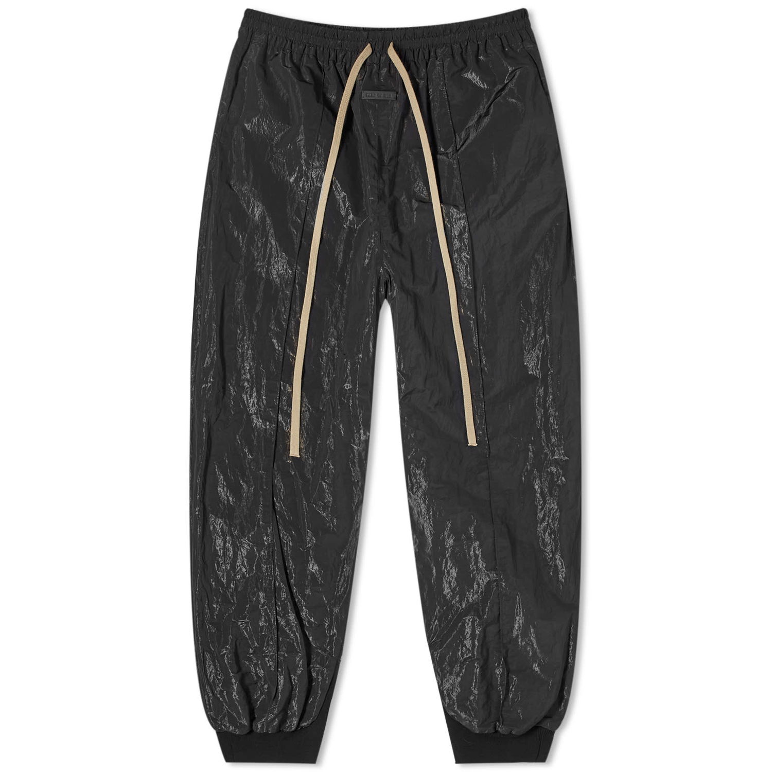 Housut Fear of God Pintuck Wrinkle Track Pant Musta | FG840-371WRP-001, 0