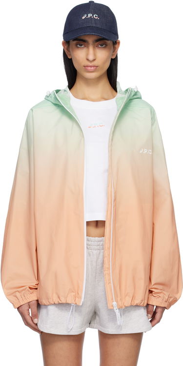 Tuulitakki A.P.C. A.P.C. ASICS Edition Meadow Gradient Hooded Jacket Oranssi | PSAKO-M32001, 0
