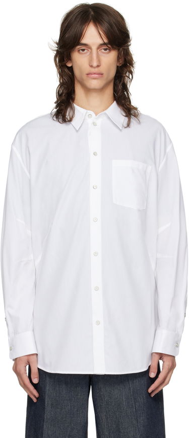 Paita Helmut Lang Helmut Lang Apex Oversized Shirt Valkoinen | O06HM599, 0
