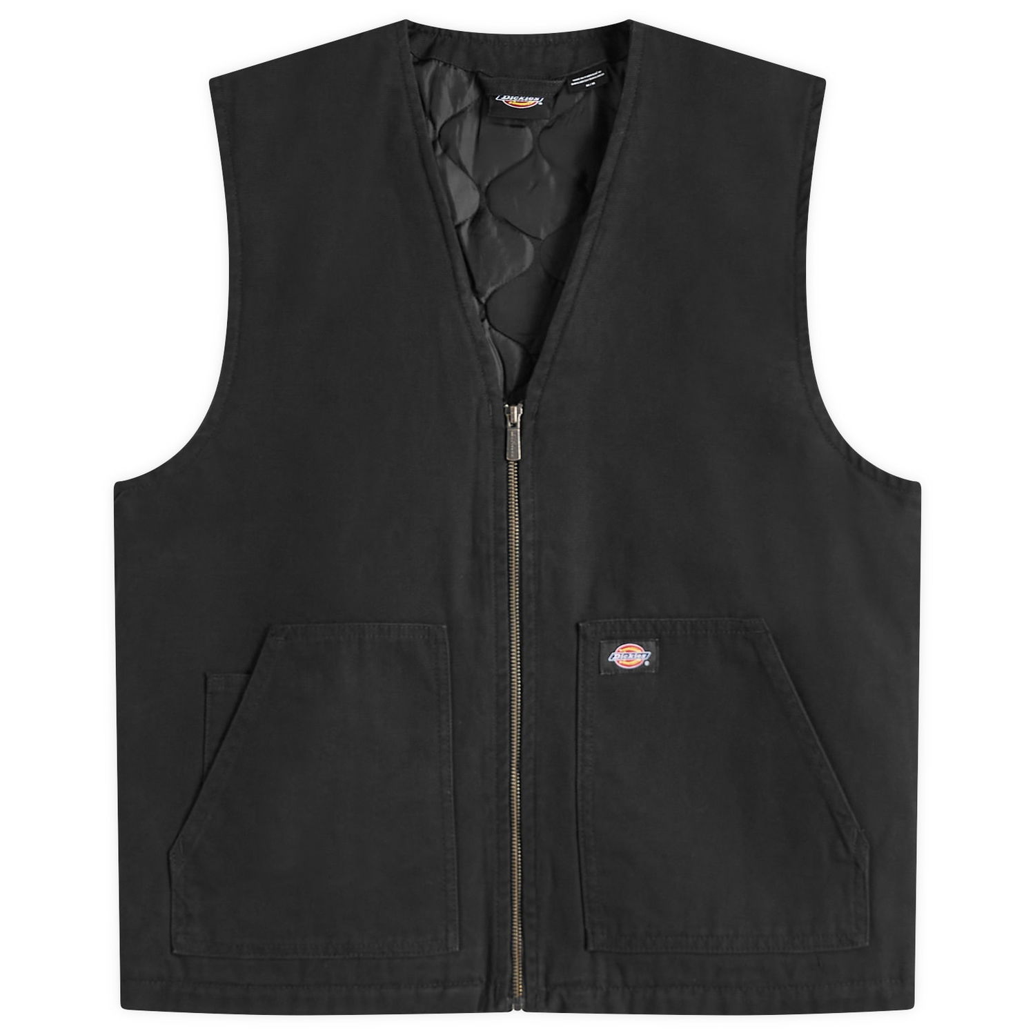 Liivi Dickies Duck Canvas Vest with Quilted Lining Musta | DK0A4YQKC401-212, 1