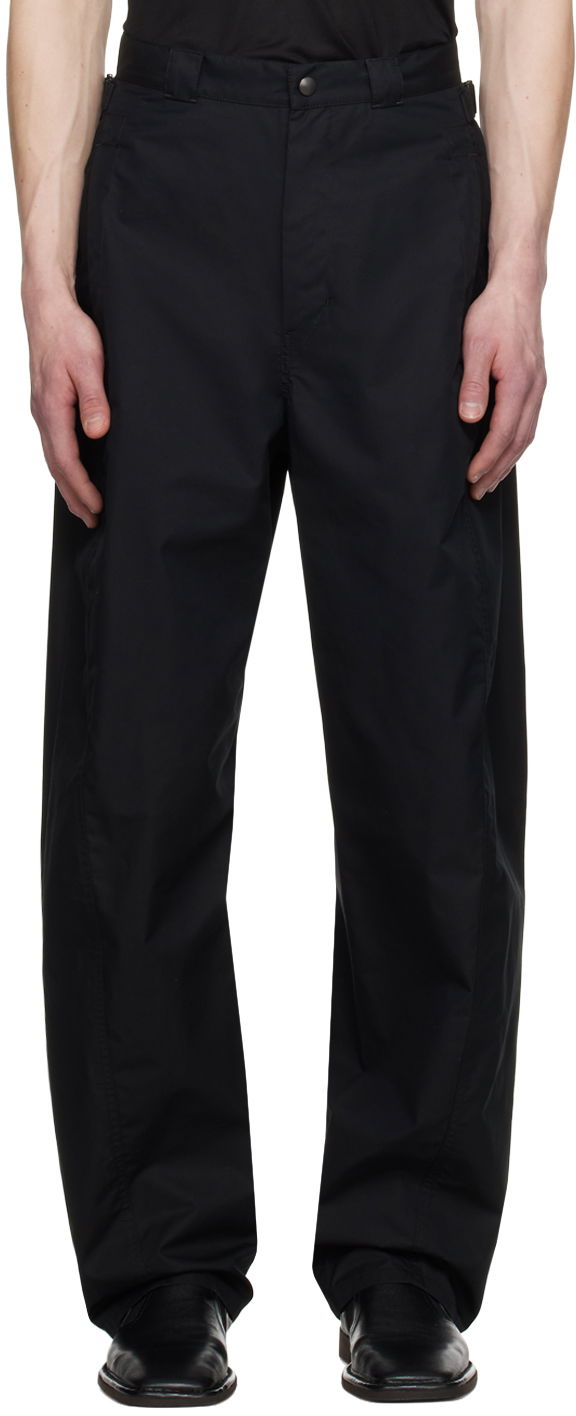 Housut LEMAIRE Lemaire 3D Trousers Musta | PA1091 LF1226