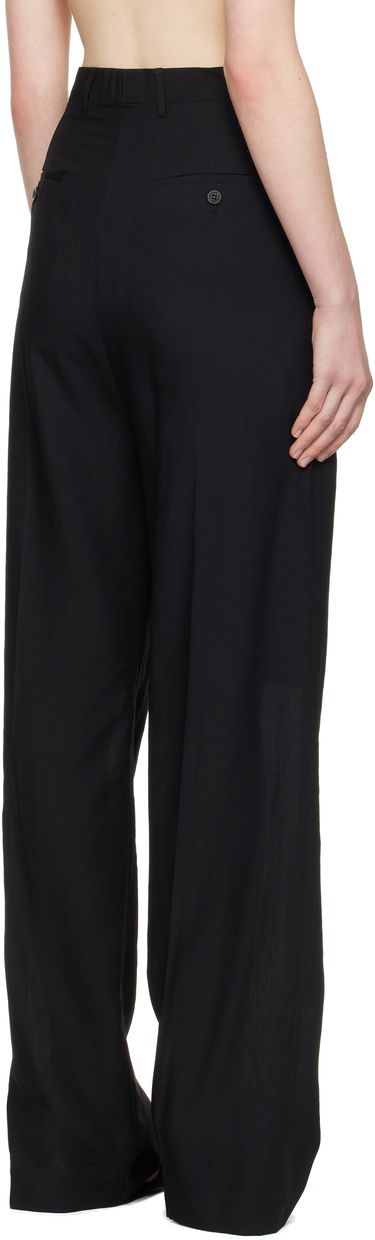 Housut Rick Owens Rick Owens Hollywood Mastadon Trousers Musta | RP01E7352 WG, 2