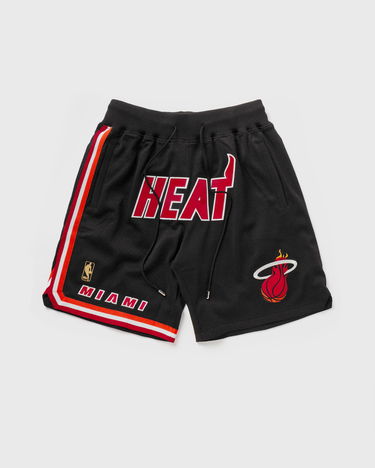Shortsit Mitchell & Ness JUST DON MIAMI HEAT Mesh Basketball Shorts Musta | SHORDL20006-MHEBLCK96, 1