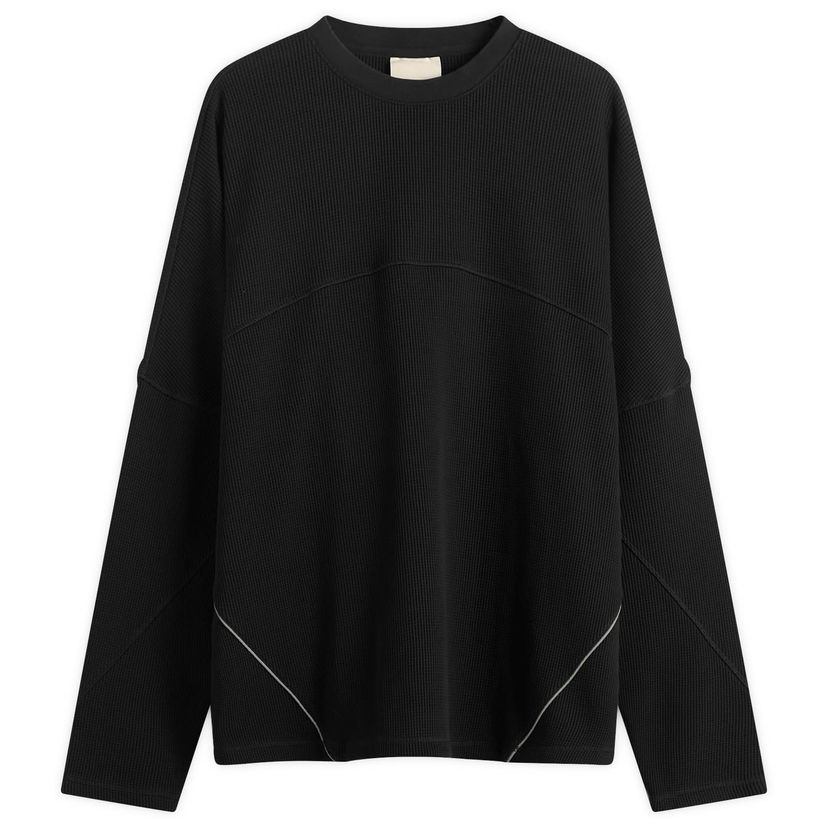 T-paita adidas Originals OG LA Long Sleeve T-Shirt, Size Small Musta | KA9335