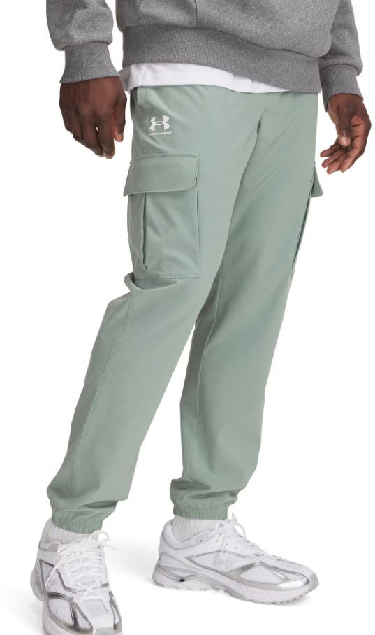 Cargo housut Under Armour UA Vibe Woven Cargo Pants Vihreä | 1386558-348