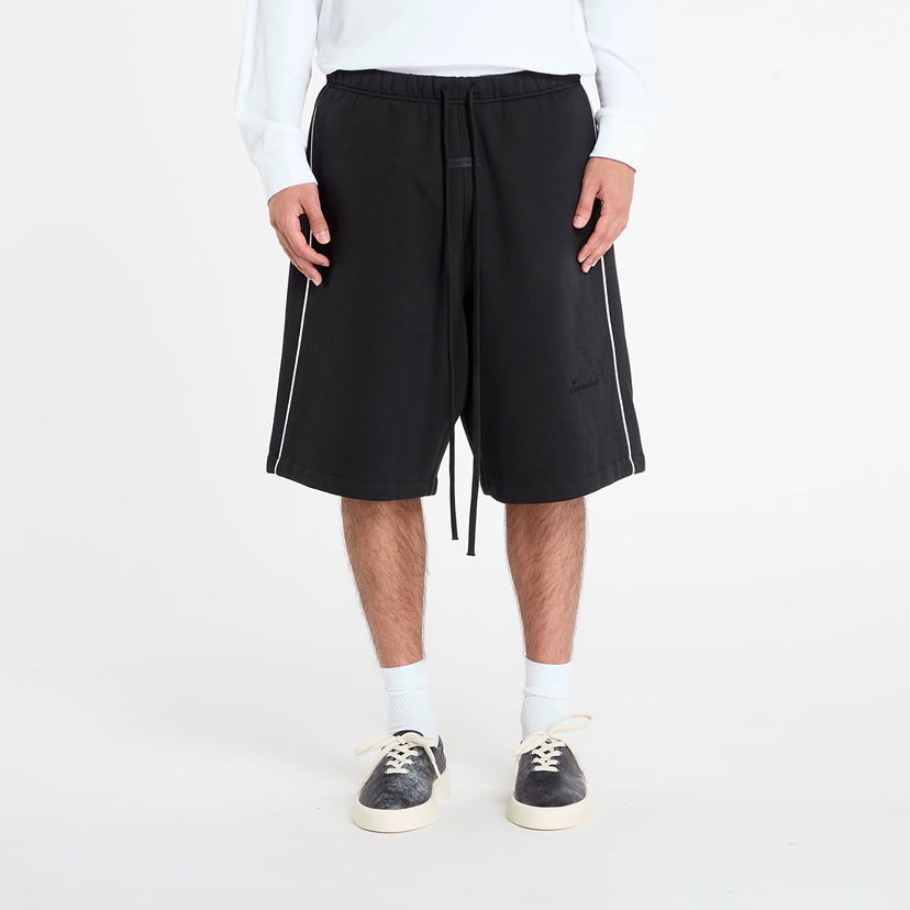 Shortsit Fear of God Fear of God Essentials Relaxed Sweatshorts With Piping Musta | 160SP254550F-378