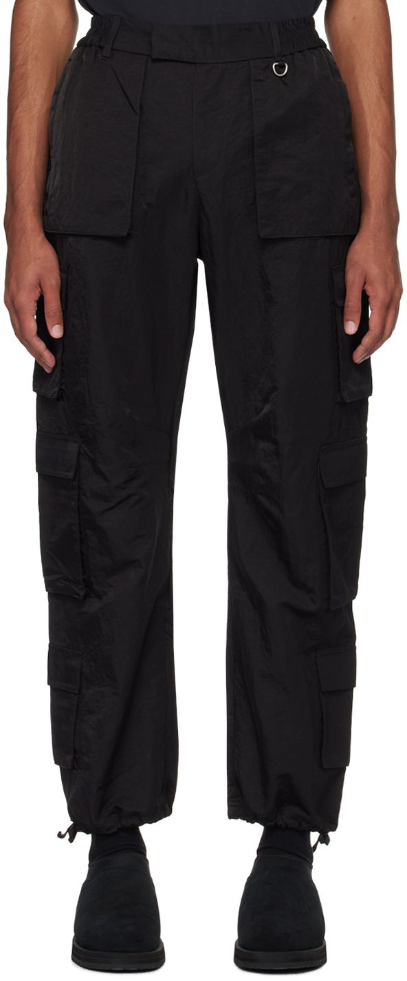 Cargo housut Represent Clo Represent Tech Cargo Pants Musta | MCR5002-01