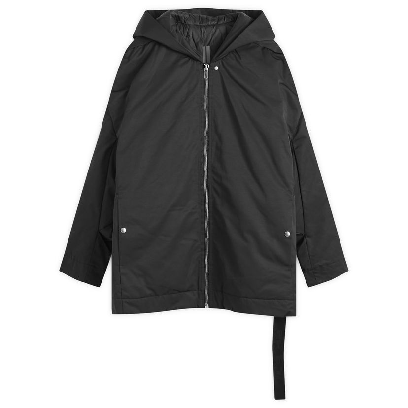 Parka Rick Owens Hooded Peter Jacket Musta | DS02D2725-09-MU