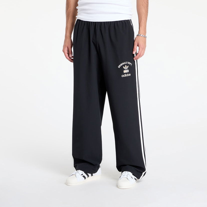 Verryttelyhousut adidas Originals Originals Dept. Woven Firebird Track Pants Musta | KD6253