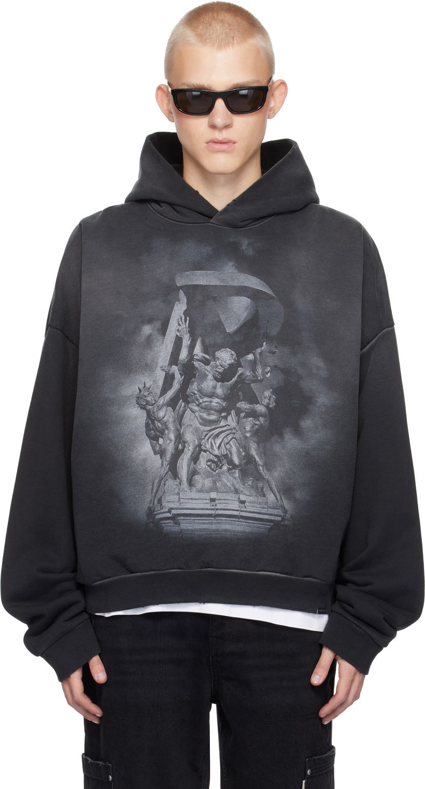 Huppari Represent Clo Archangel Graphic Print Hoodie Musta | MLM41145