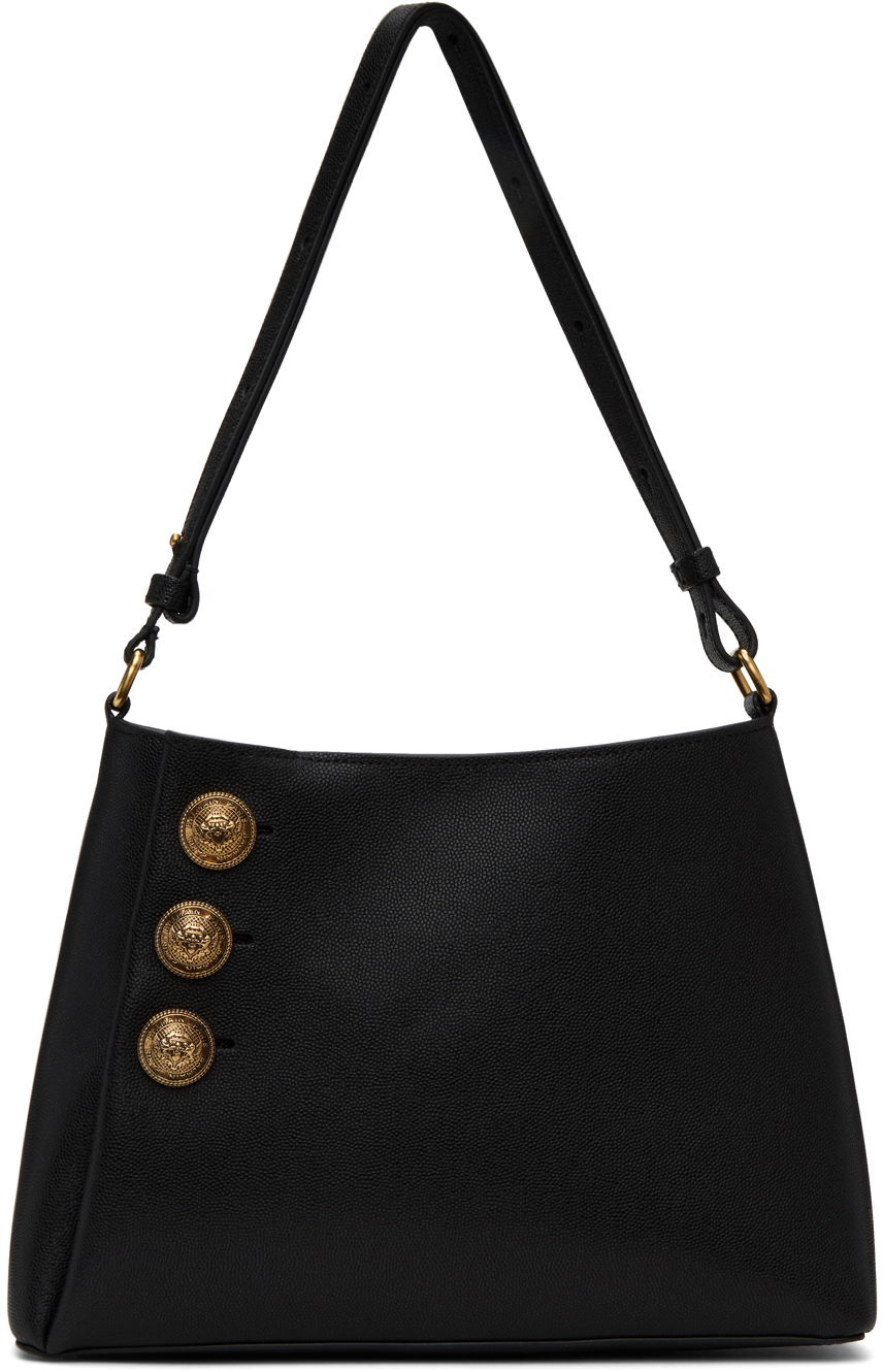 Olkalaukku Balmain Emblème Bag Musta | CN1BS874LGSR, 0