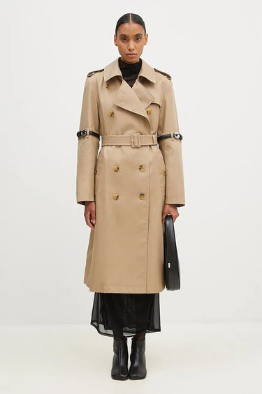 Trenssitakki Coperni Hybrid Trench Coat Beige | COPM21836, 5