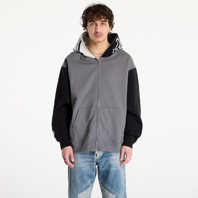 Huppari BAPE Shark Full Zip Hoodie Harmaa | 001ZPK701311M BLK