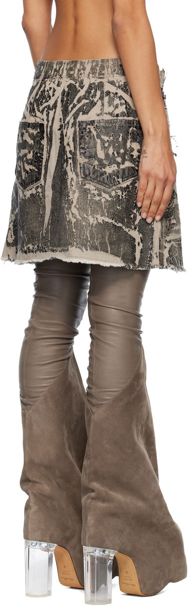 Hame Rick Owens Concordians Sisynap Studded Distressed Miniskirt Monivärinen | DS02E7329 DWF, 2
