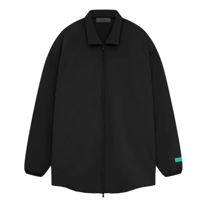 Tuulitakki Fear of God Essentials Filled Shirt Jacket Musta | 202SP244494F