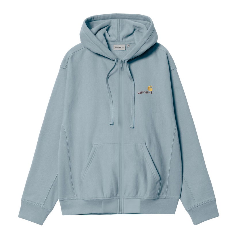 Huppari Carhartt WIP American Script Hoodie Jacket Sininen | I033063_0F4_XX