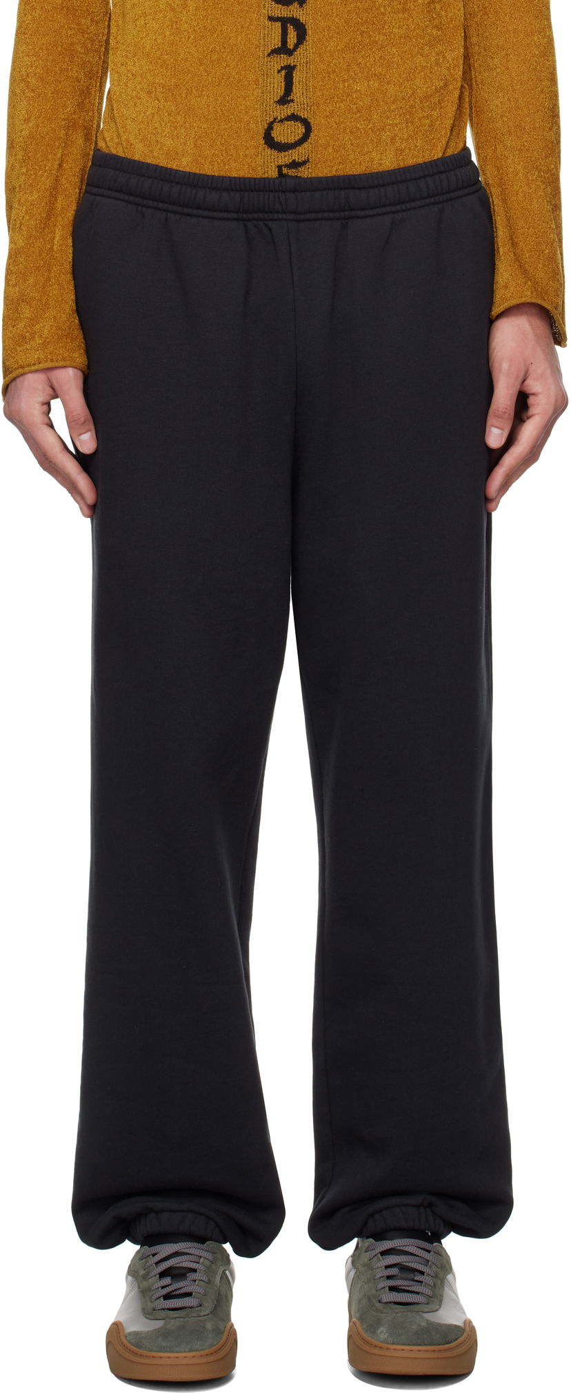 Verryttelyhousut Acne Studios Acne Studios Organic Cotton Sweatpants Musta | CK0116-