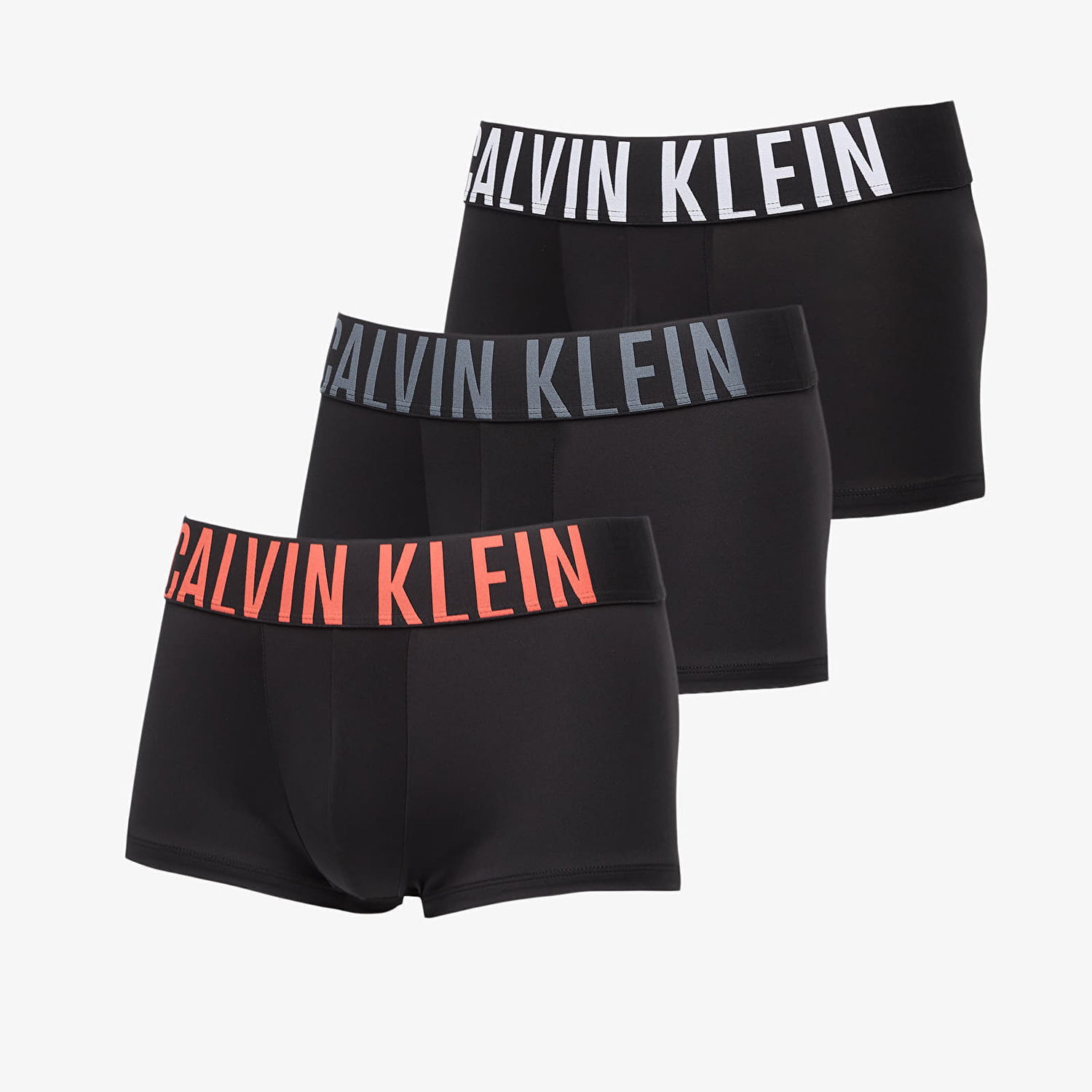 Nyrkkeilijät CALVIN KLEIN Low Rise Trunk 3-Pack XL Musta | 000NB3611A 2QS, 0