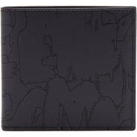 Lompakko Alexander McQueen Graffiti Logo Billfold Wallet Musta | 6021371AAQ4-1000, 2