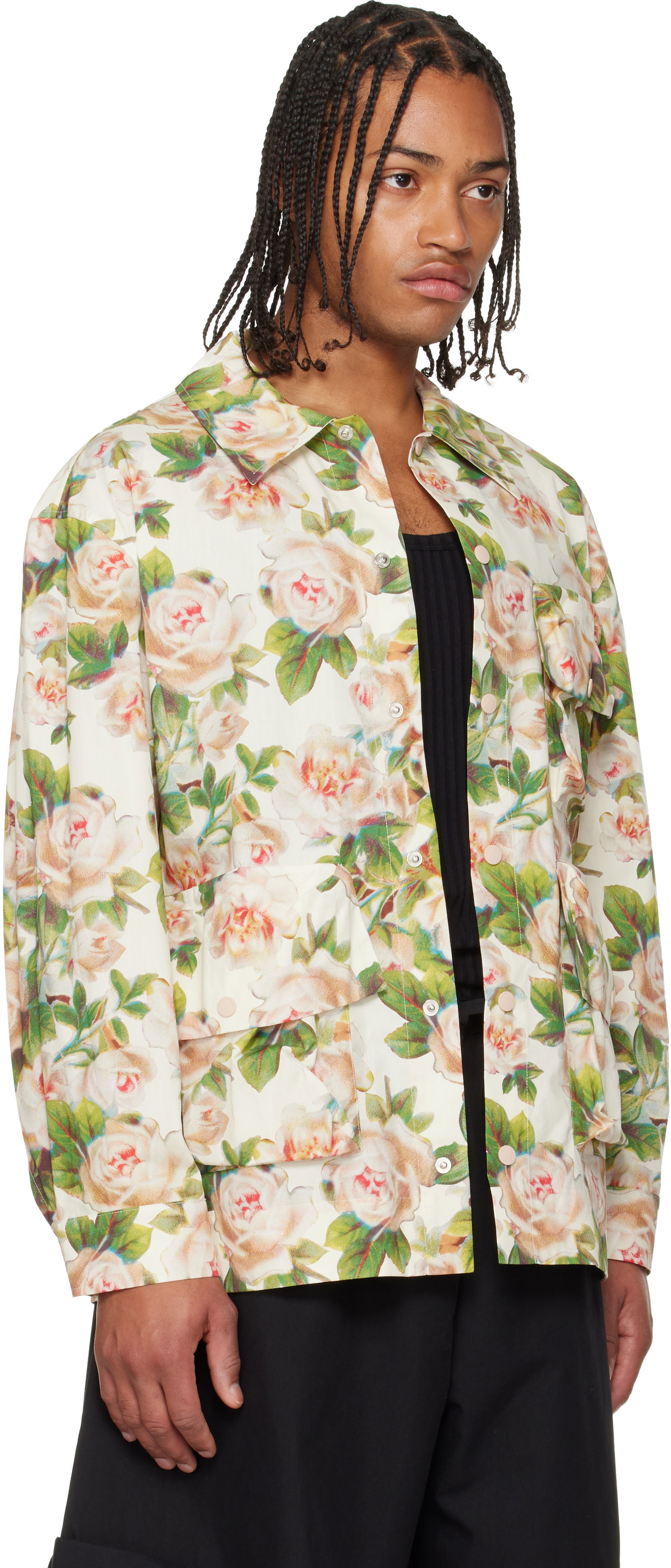 Paita Simone Rocha Simone Rocha Multi Pocket Snap Shirt Monivärinen | 5381D 1268, 1