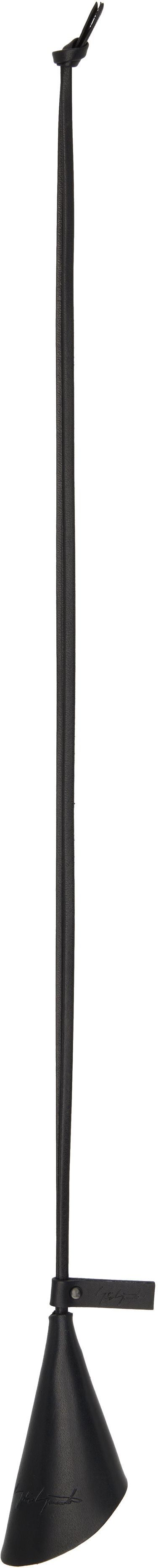Avaimenperät Yohji Yamamoto YOHJI YAMAMOTO Leather Key Necklace Musta | DM-A01-702