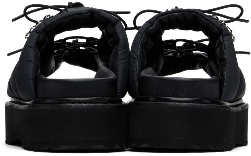 Asusteet Simone Rocha Simone Rocha Platform Ghillie Sandals Musta | SLD50B 0798, 1