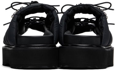 Asusteet Simone Rocha Simone Rocha Platform Ghillie Sandals Musta | SLD50B 0798, 1