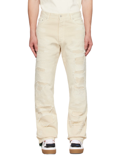 Jeans HERON PRESTON Regular 5-Pockets Jeans Valkoinen | HMYA011F23FAB0010400