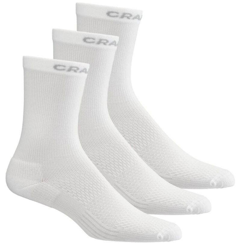 Sukat Craft Craft Core Dry High Socks (5-Pack) Valkoinen | 1916100-900000