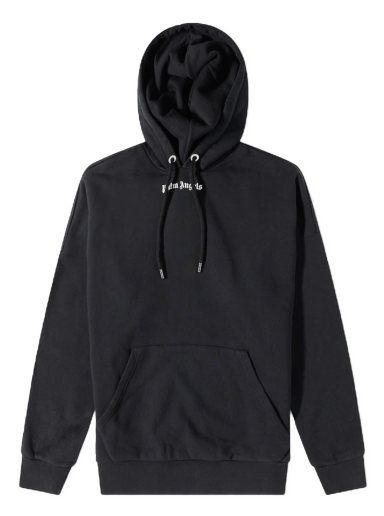 Huppari Palm Angels Logo Popover Hoody Musta | PMBB036C99FLE0031001