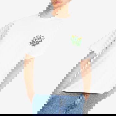 T-paita MARKET Smiley Cactus Graphic Tee, Size Large Valkoinen | 399002186-WHT, 2