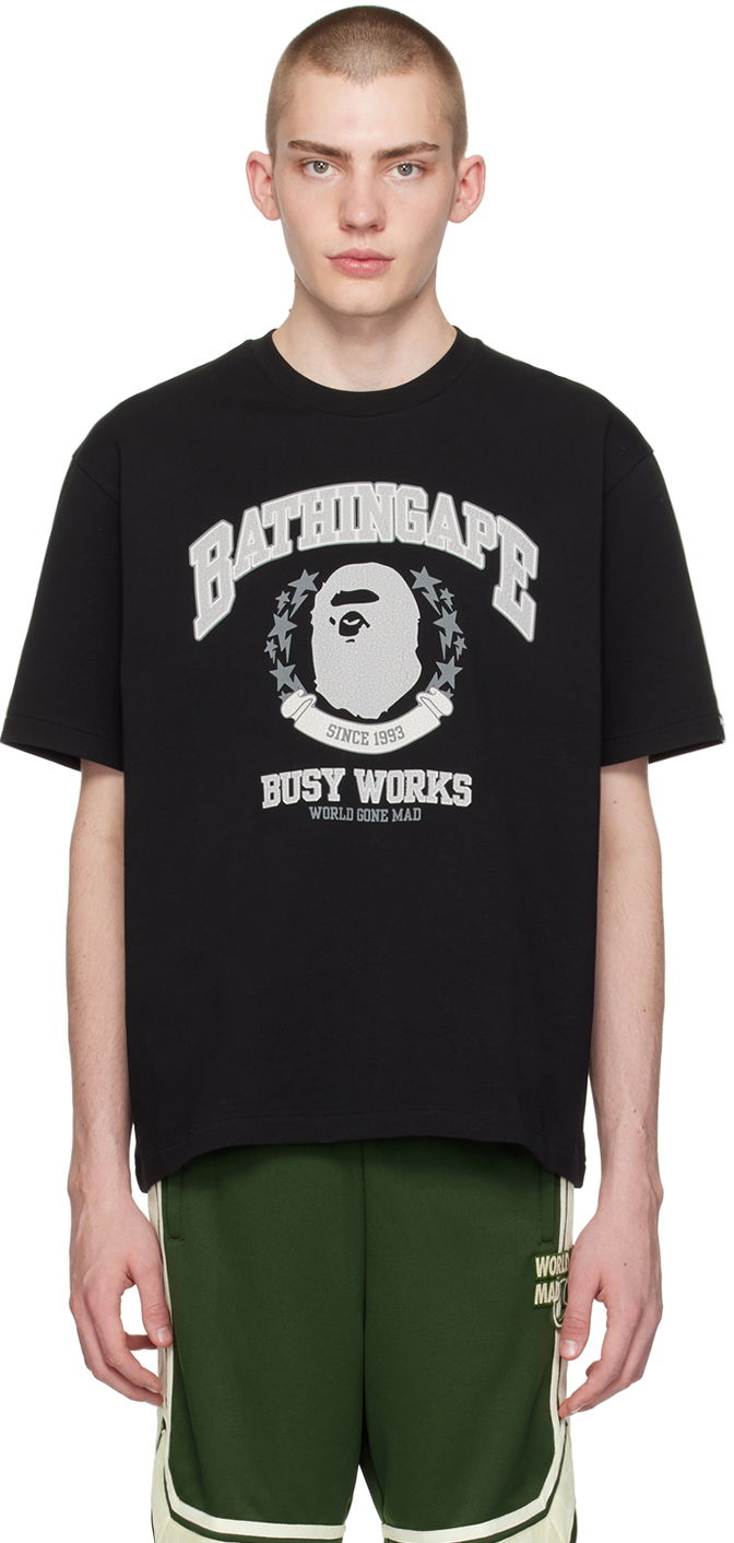 T-paita BAPE Relaxed-Fit T-Shirt Musta | 001TEK301335M