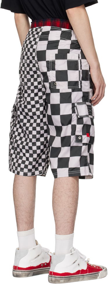 Shortsit ERL Checkered Swim Shorts Musta | ERL08UW07, 2