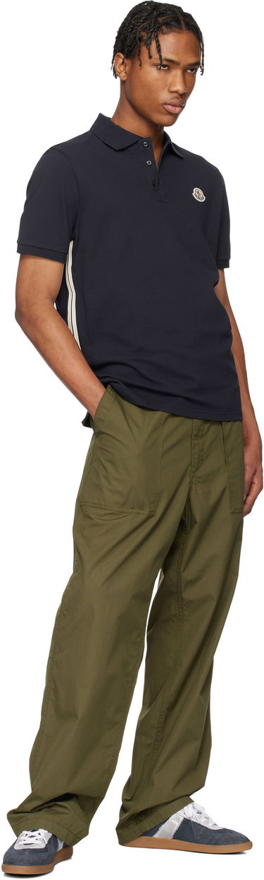 Poolopaita Moncler Moncler Archivio Short Sleeve Polo Tummansininen | K10918A0002689A16, 3