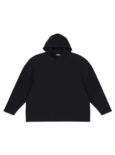Huppari Balenciaga Viscose Compact Knit Hoodie Musta | 725256T51911000