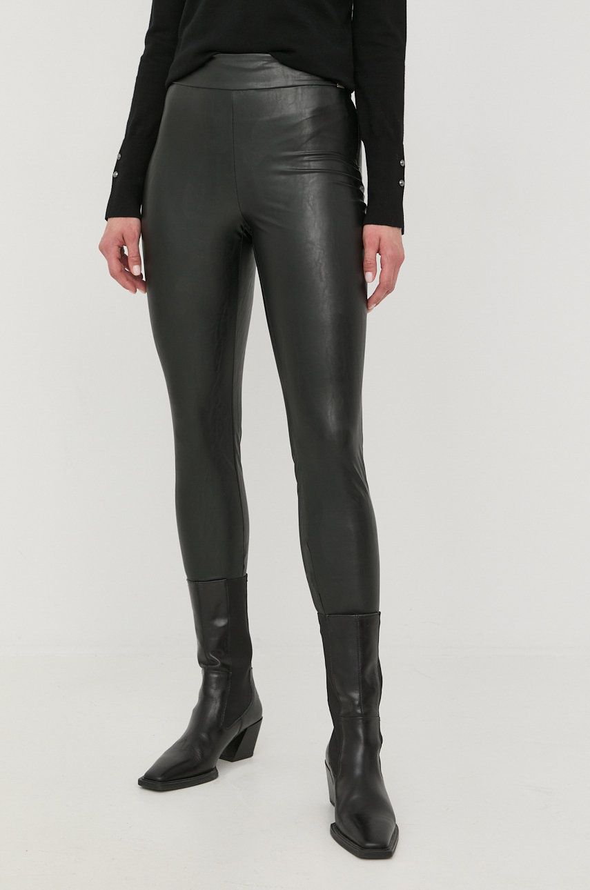 Housut GUESS Pants Slim Fit Musta | W2YB16.WEPI0, 0