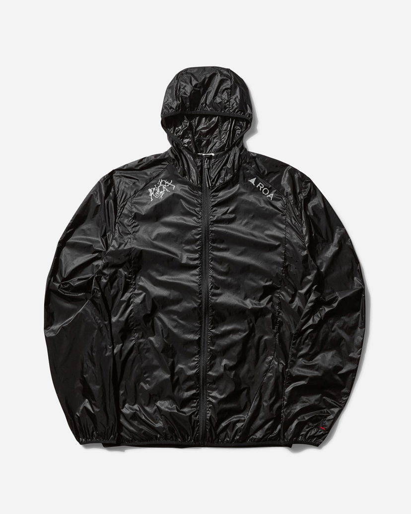 Tuulitakki ROA Packable Windbreaker Jacket Musta | OBMW004FA02 BLK0001