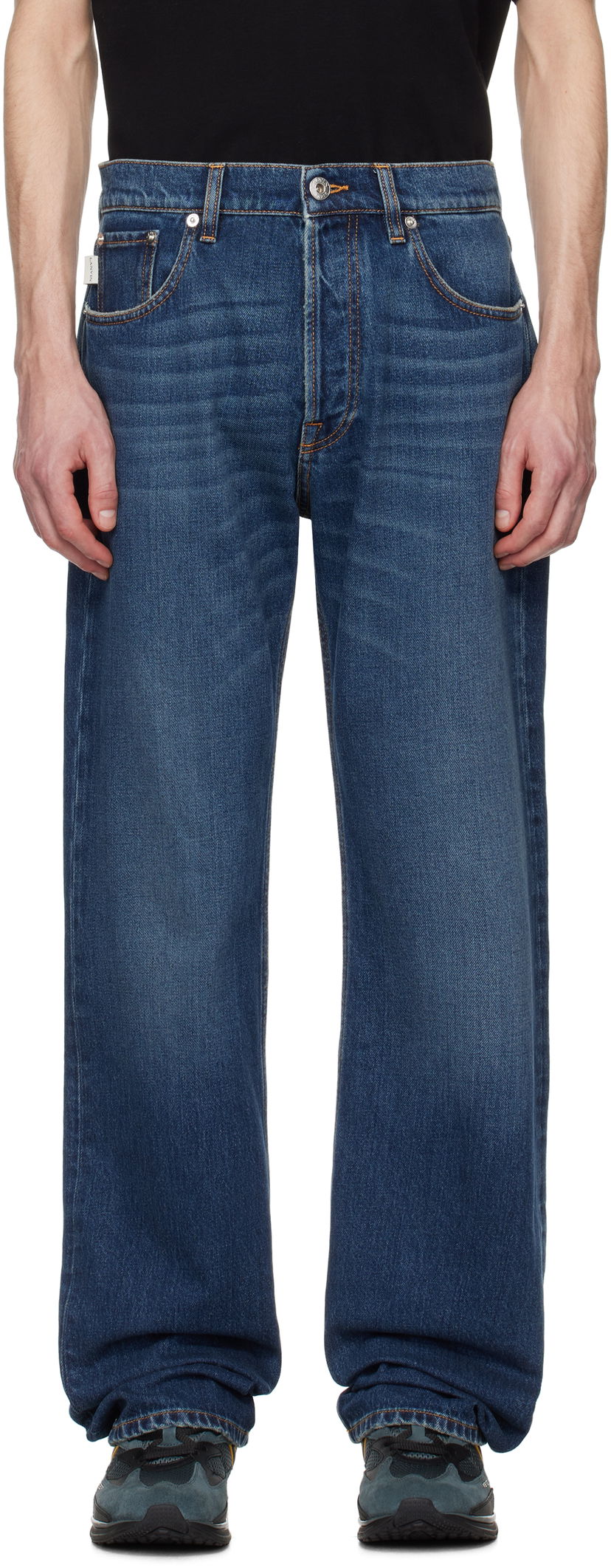 Jeans LANVIN Lanvin Straight-Leg Jeans Sininen | RM-TR0147-D086-P25