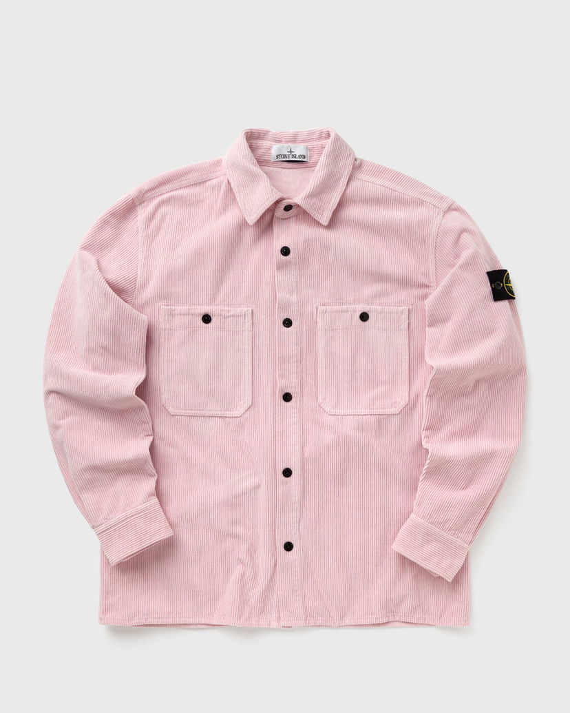 Paita Stone Island Corduroy Overshirt with Chest Pockets Vaaleanpunainen | K2S151200012S0212.V0080