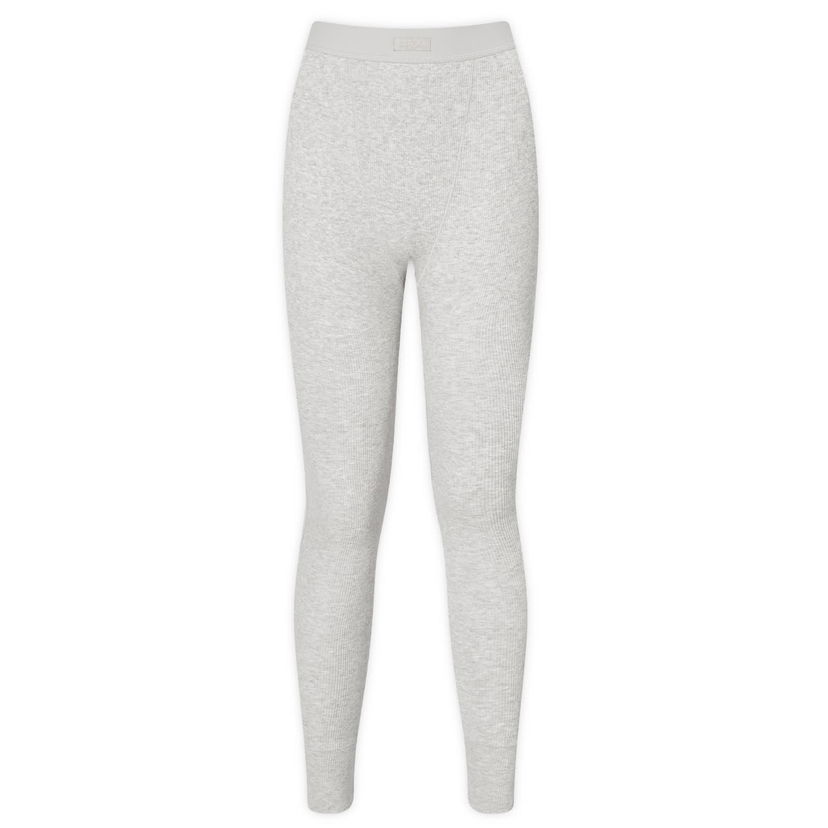 Leggingsit SKIMS Rib Legging Harmaa | AP-LEG-0039-LHG
