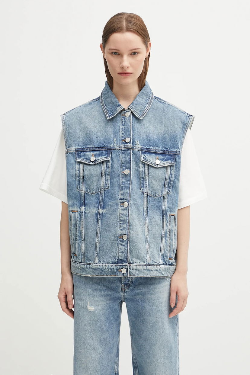 Liivi Anine Bing Anine Bing Rory Denim Vest Sininen | A.01.10857