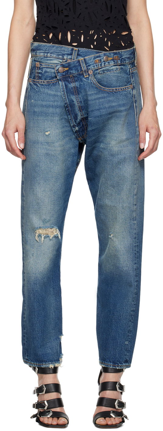 Jeans R13 R13 Crossover Jeans Sininen | R13W2048 D216C, 0