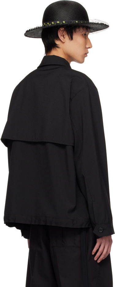 Hattu UNDERCOVER Undercover Nylon Coach Jacket Musta | UP1E4204-2, 2