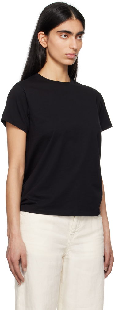 T-paita The Row The Row Florie T-Shirt Musta | 8652-K643, 1