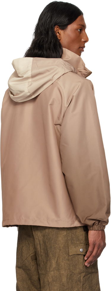 Tuulitakki Dime Dime Gradient Windbreaker Jacket Beige | DIME2SP251BRW, 2