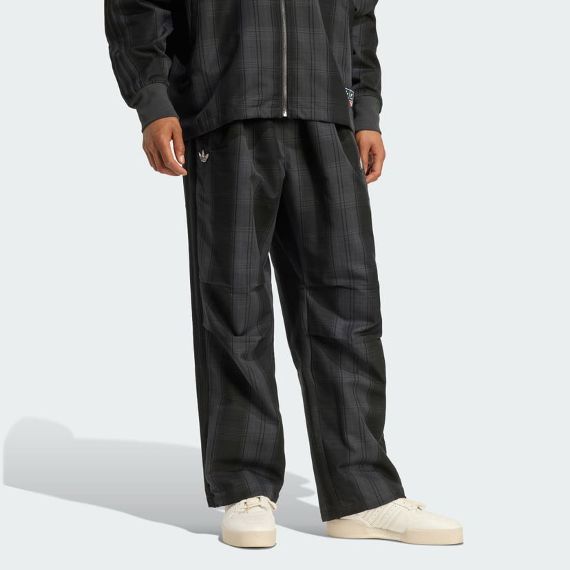 Housut adidas Performance Originals All Blacks Firebird Plaid Track Pants Musta | KG4637