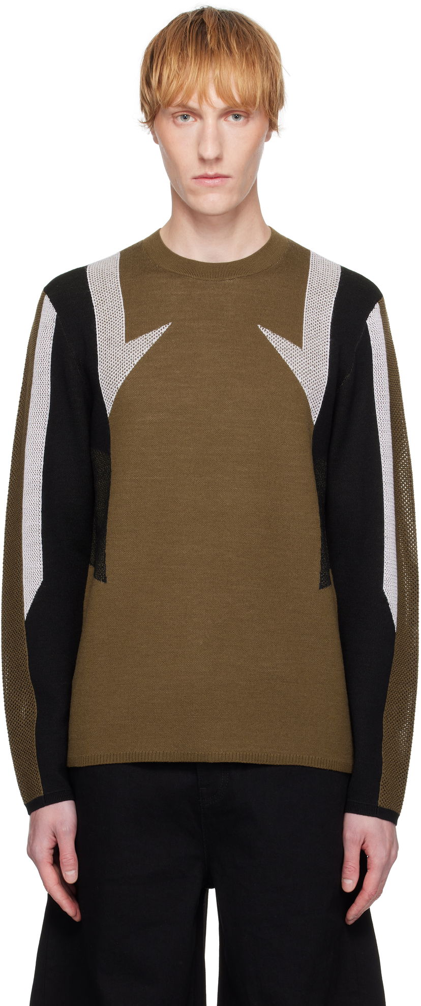 Villapaita Helmut Lang Helmut Lang Sport Knit Sweater Vihreä | P01HM702